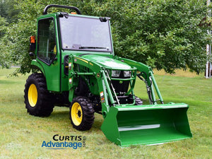 Curtis enclosed advantage cab for John Deere 2032R / 2038R tractor