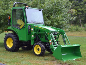 Curtis enclosed advantage cab for John Deere 2032R / 2038R tractor