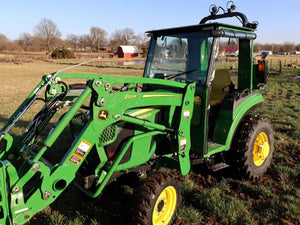 Curtis enclosed base cab for John Deere 2032R / 2038R tractor