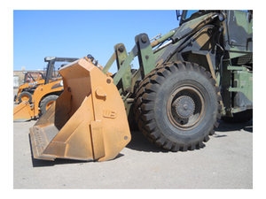 WERK-BRAU Multi-Purpose Quad Bucket for Wheel loaders 51,000 - 68,000 lbs. (class 6)