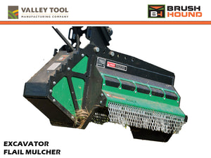 VALLEY TOOL MFG BRUSH HOUND 40EX-HD flail mulcher 16000 - 24000 lbs. excavators