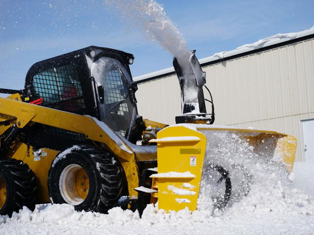 HITCHDOC skid steer snow blower - Langefels Equipment Co LLC