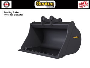 GENTEC 60" Ditching Bucket for 10-15 Ton Excavator