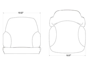 Bobcat/John Deere Skid Steer Seat Cushion