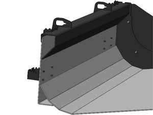 CL Fabrication bucket for skid steer