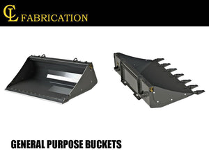 CL Fabrication bucket for skid steer