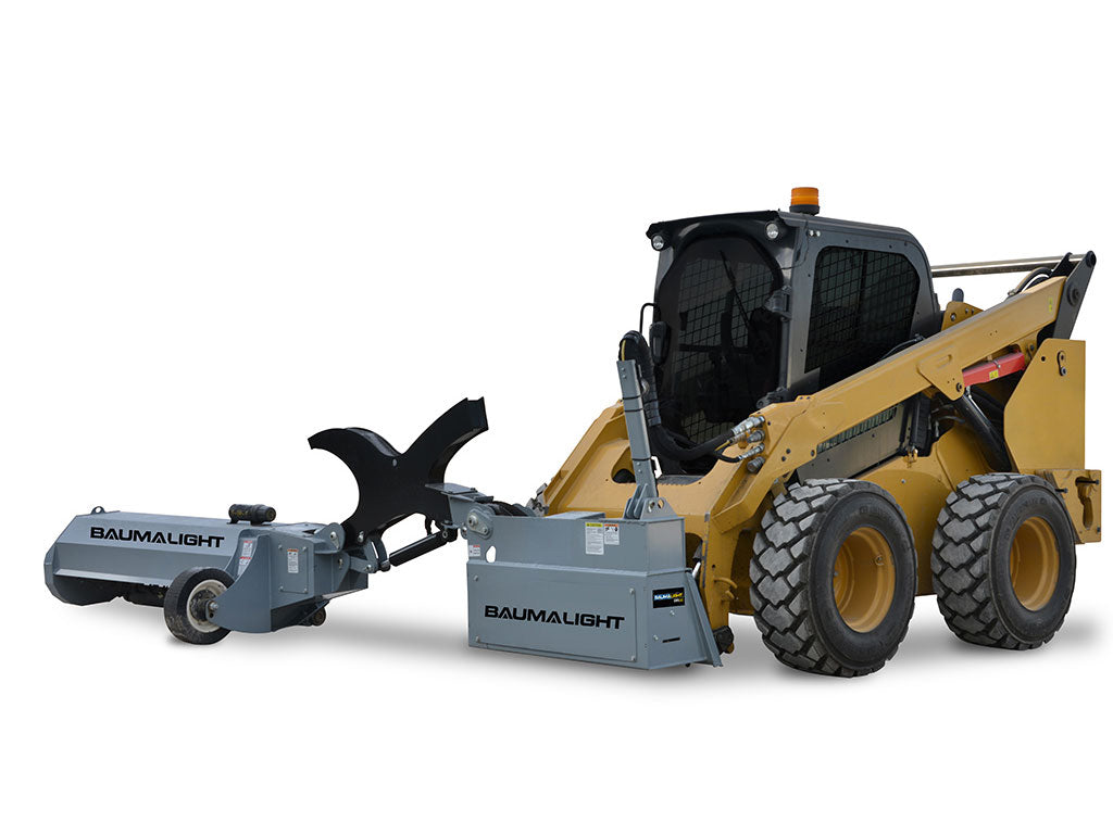 Skid steer online mower