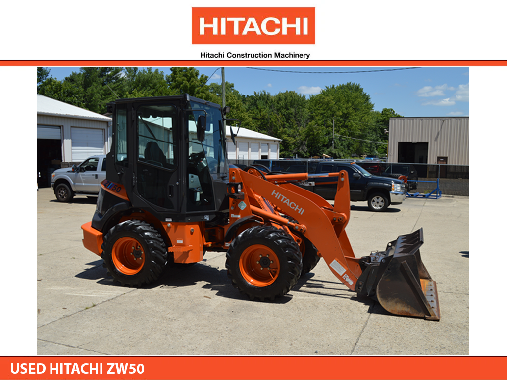 USED HITACHI ZW50-5B WHEEL LOADER (2021)