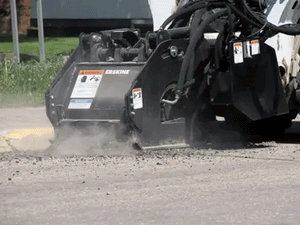 ERSKINE cold planer for skid steer