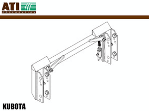 ATI Tach-All quick attach coupler for Kubota Tractors