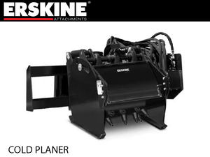 ERSKINE cold planer for skid steer