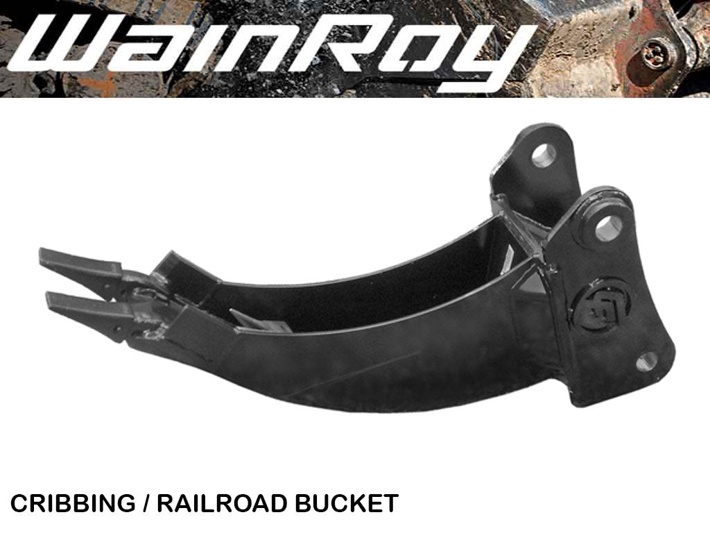 WAIN ROY Railroad / Cucharones de apoyo para excavadoras
