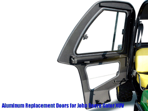 Aluminum Replacement Doors for John Deere Gator XUV