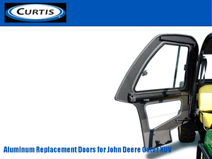 Aluminum Replacement Doors for John Deere Gator XUV