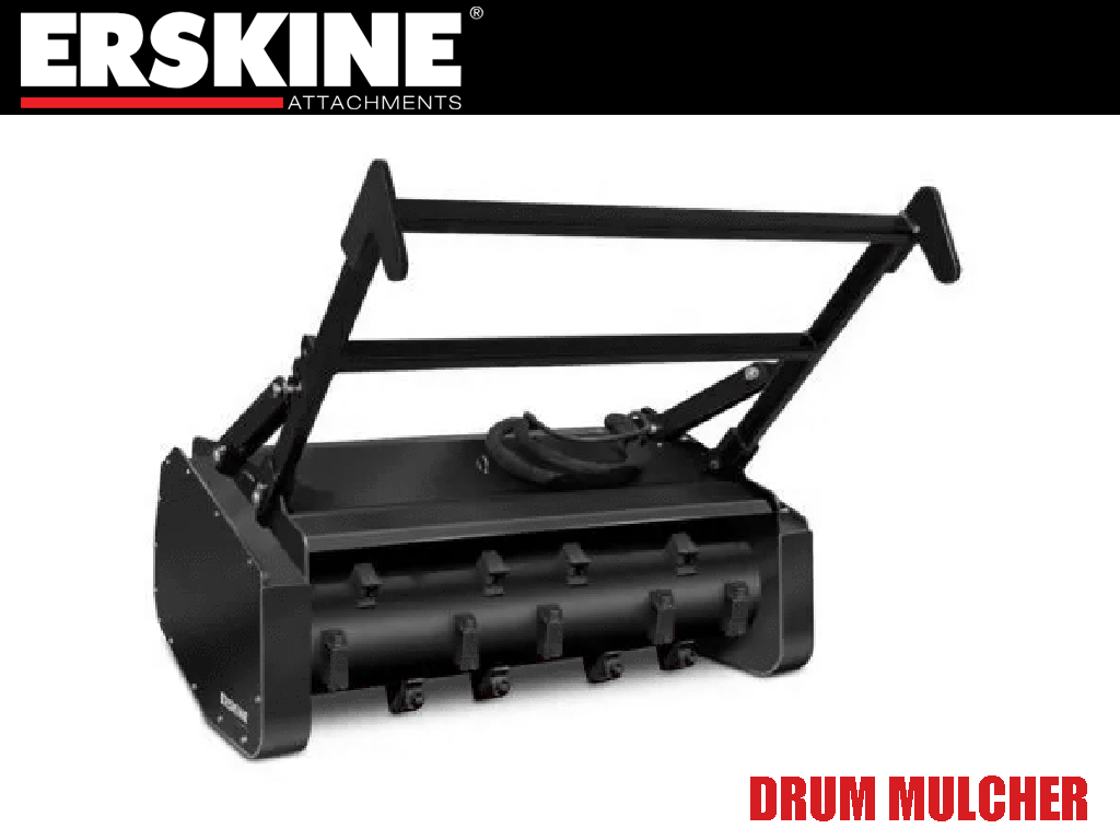 ERSKINE Heavy Duty Forestry Drum Mulcher