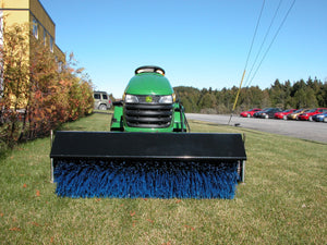 BERCOMAC 48" Rotary Broom for Lawn and Garden Tractors