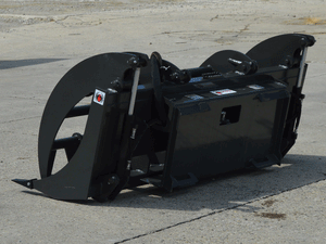 SPIDER Extreme Duty Grapple rake with teeth for skid steer