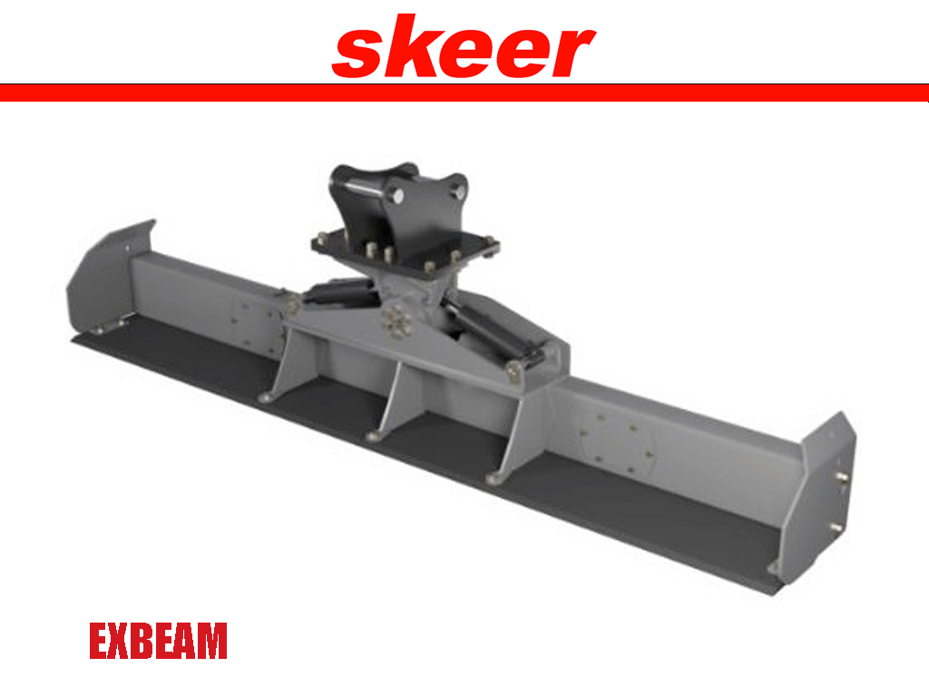 SKEER SYSTEM Tilting EXBEAM for Excavators