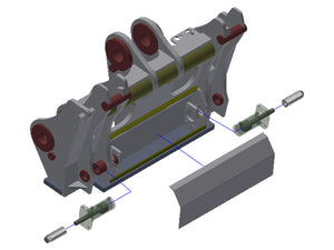 TAG Xtreme Duty coupler for wheel loaders