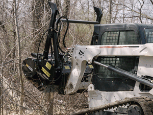 WERK BRAU FHX Brush Hound Defender Drum Mulcher for skid steers