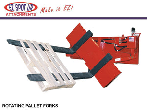 EZ SPOT UR rotating pallet forks