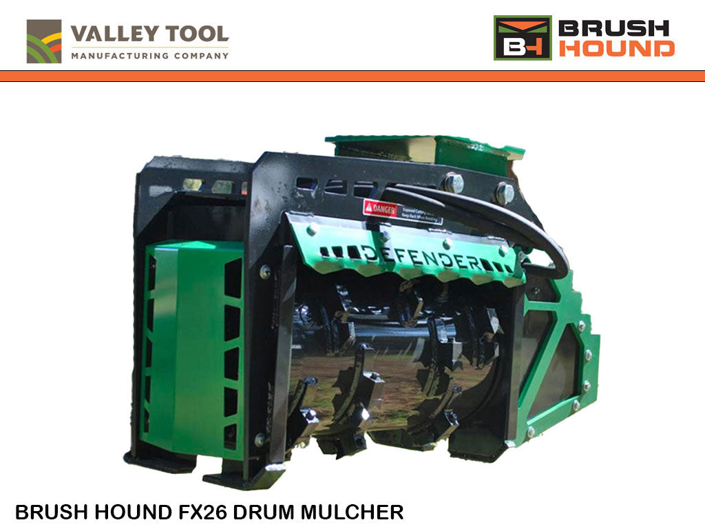 Mini Excavator Forestry Drum Mulcher | Forestry Mulcher