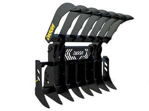 DIGGA Grapple Rake for Mini Loaders