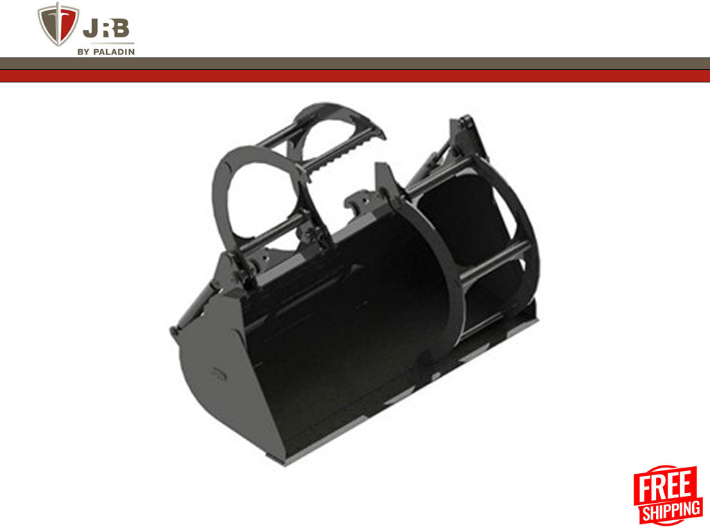 PALADIN class 100 grapple bucket for backhoe loader