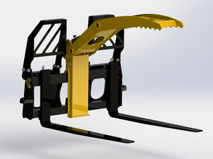 CL Fabrication pallet fork grapple for skid steer