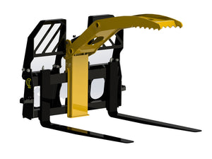 CL Fabrication pallet fork grapple for skid steer