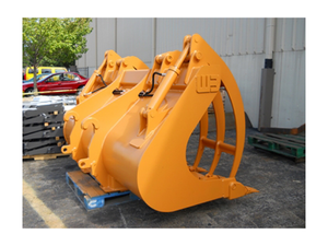 WERK-BRAU Grapple Bucket for Wheel loaders 51,000 - 68,000 lbs. (class 6)