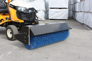 BERCOMAC 48" Rotary Broom for Lawn and Garden Tractors