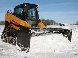 Erskine industrial snow push for skid steer loader