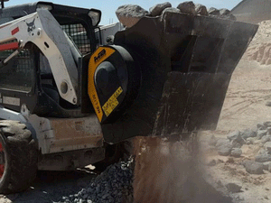 MB L120 S2 Bucket Crusher for skid steer loader