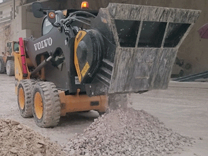 MB L120 S2 Bucket Crusher for skid steer loader