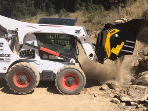 MB L160 S2 Bucket Crusher for skid steer loader