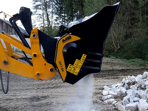 MB L200 S2 Bucket Crusher for skid steer loader