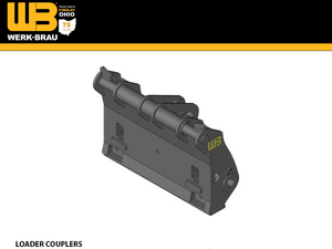 WERK-BRAU Hydraulic Couplers for Wheel loaders 20,000 - 26,000 lbs. (class 2)