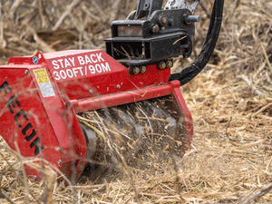 Trituradora de tambor FECON Bull Hog para 7000 - 16000 lbs. excavadoras