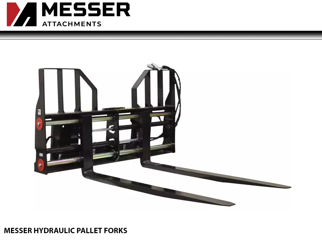 MESSER Hydraulic Sliding Pallet Forks