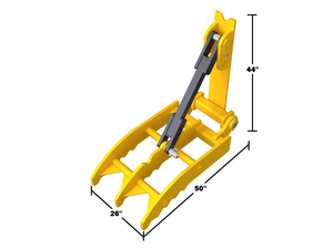 MT2650 Gentec Universal mechanical excavator thumbs 22,500-39,000 lbs. excavators