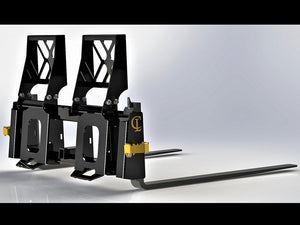 CL Fabrication pallet forks for skid steer