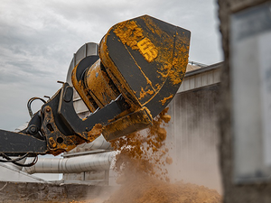 WERK-BRAU High Tip / Roll out Bucket for Wheel loaders 26,000 - 30,000 lbs. (class 3)