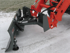 WORKSAVER Heavy Duty snow blade for tractors