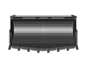 WERK-BRAU Cucharones para rocas de servicio severo para cargadores de ruedas 14,000 - 19,000 lbs. (clase 1)