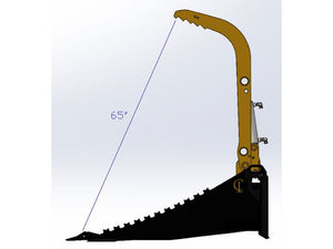 CL Fabrication Stump bucket grapple