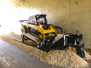 SIMEX T/TA rock saw for skid steer loaders