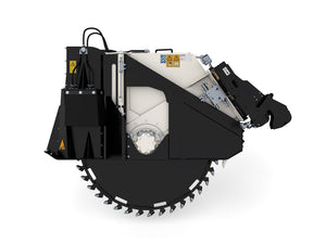 SIMEX T/TA rock saw for skid steer loaders