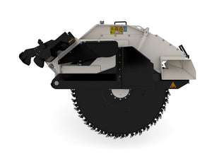 SIMEX T/TA rock saw for skid steer loaders