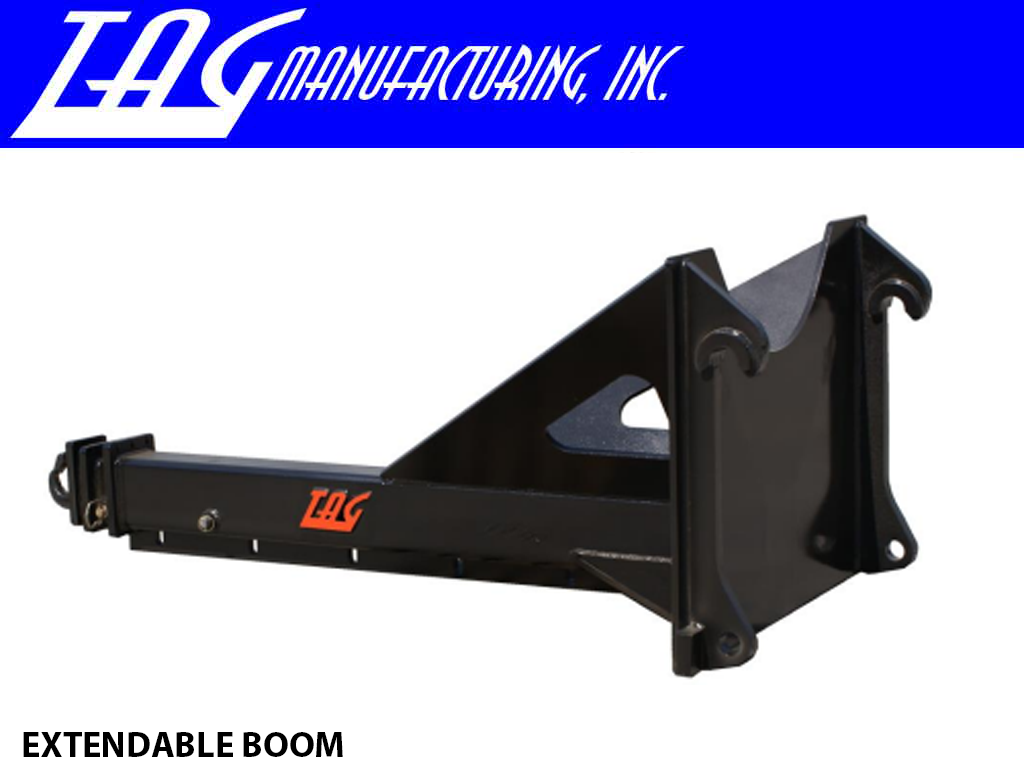 TAG Extendable Booms for Wheel Loaders